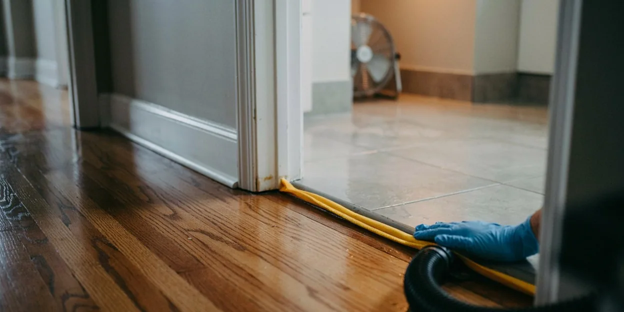Water damage restoration in Brooklyn Park, MN